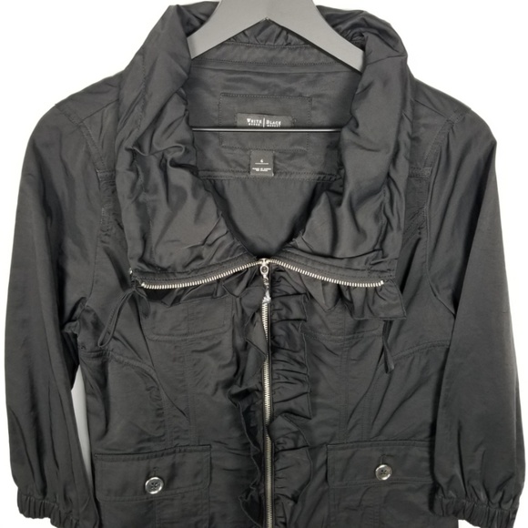 White House Black Market Jacket - Black-Size 6 - Picture 4 of 8